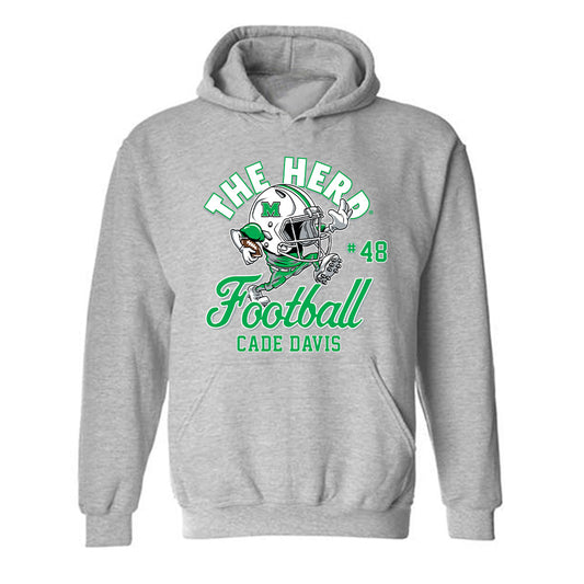 Marshall - NCAA Football : Cade Davis - Hooded Sweatshirt