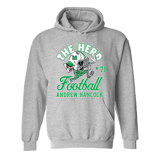 Marshall - NCAA Football : Andrew Hancock - Hooded Sweatshirt