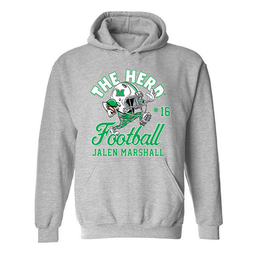 Marshall - NCAA Football : Jalen Marshall - Hooded Sweatshirt-0