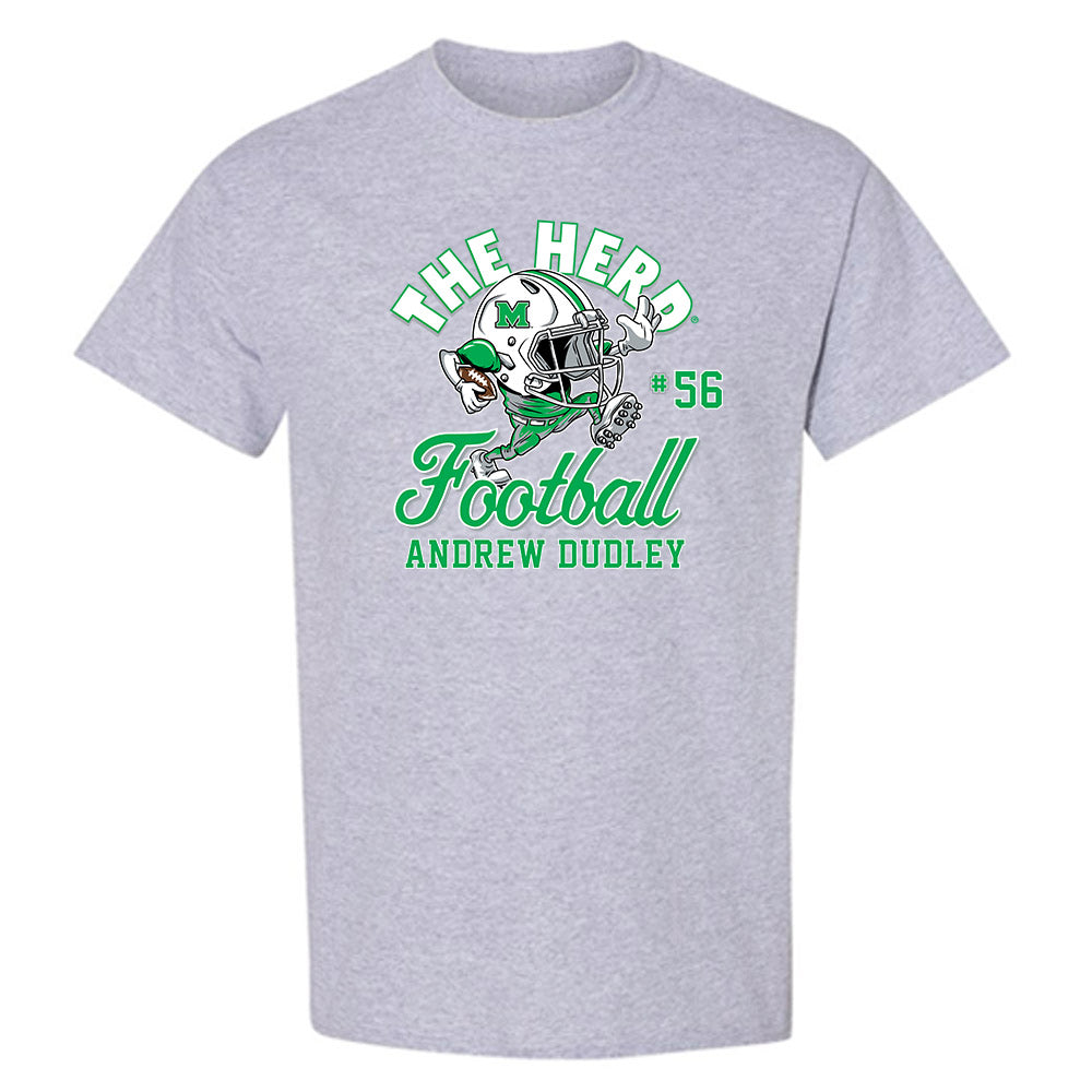 Marshall - NCAA Football : Andrew Dudley - T-Shirt-0