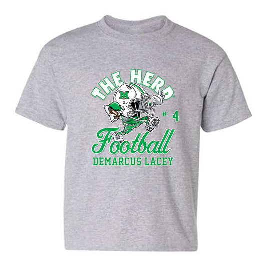 Marshall - NCAA Football : Demarcus Lacey - Youth T-Shirt-0