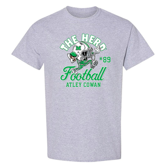Marshall - NCAA Football : Atley Cowan - T-Shirt-0