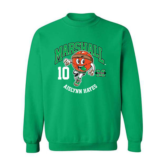 Marshall - NCAA Women's Basketball : Aislynn Hayes - Crewneck Sweatshirt Fashion Shersey