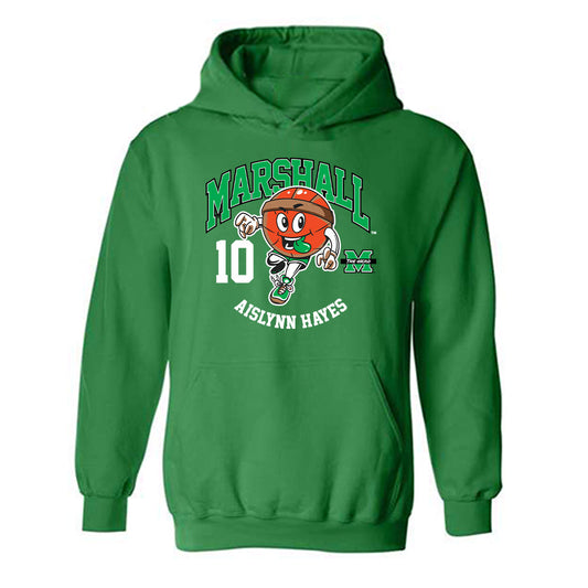 Marshall - NCAA Women's Basketball : Aislynn Hayes - Hooded Sweatshirt Fashion Shersey