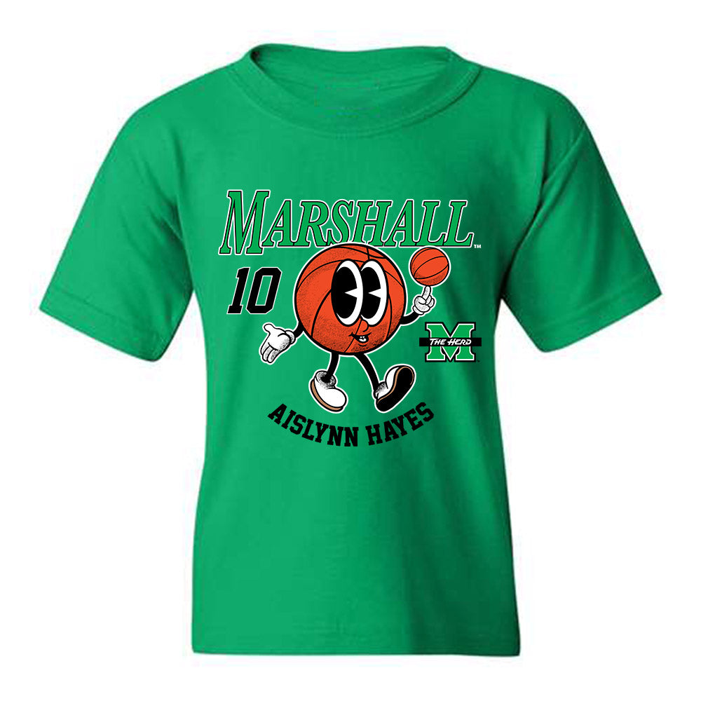 Marshall - NCAA Women's Basketball : Aislynn Hayes - Youth T-Shirt Fashion Shersey