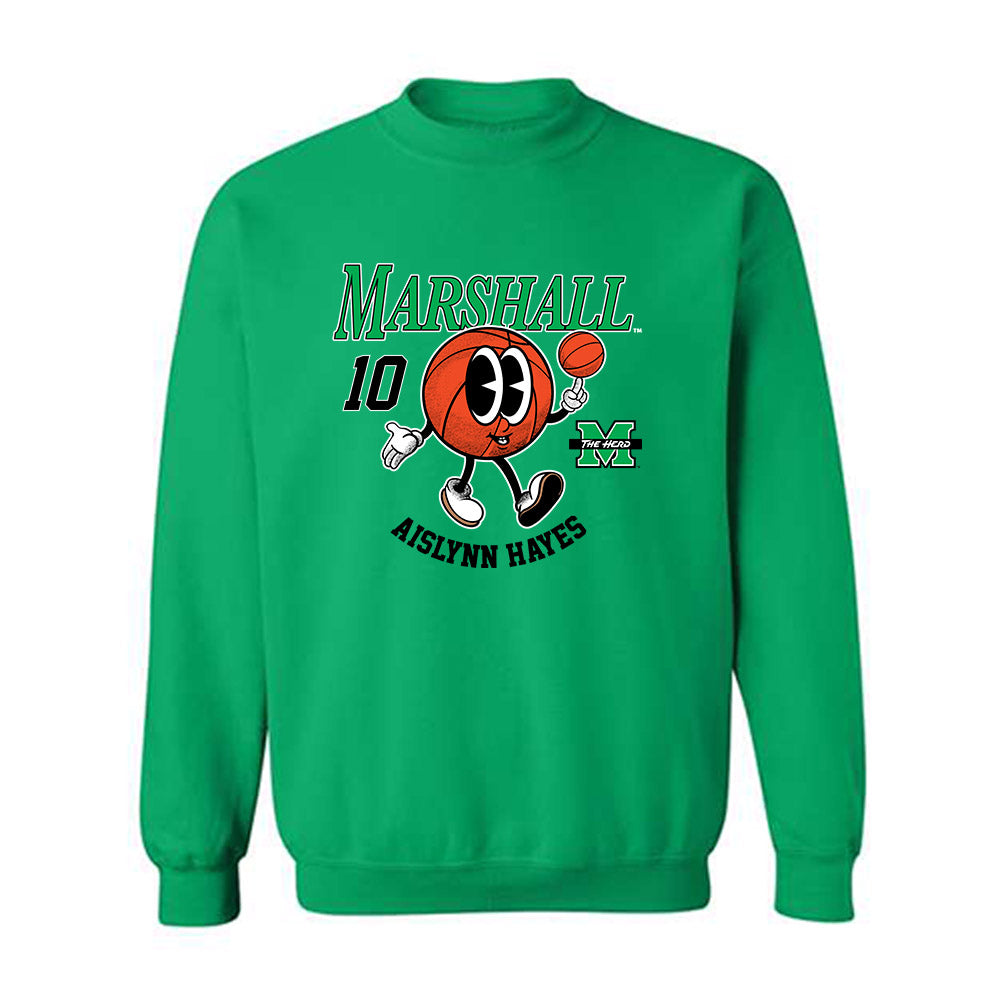 Marshall - NCAA Women's Basketball : Aislynn Hayes - Crewneck Sweatshirt Fashion Shersey