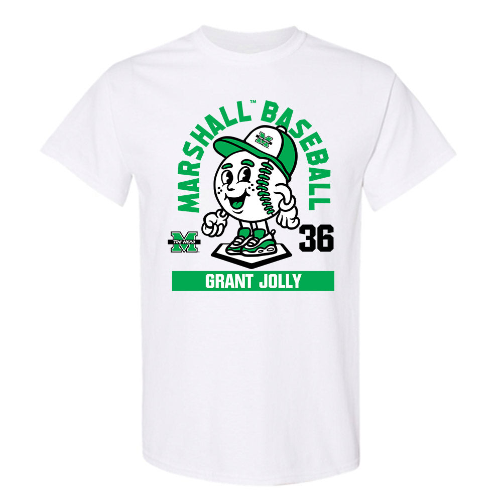 Marshall - NCAA Baseball : Grant Jolly - Fashion Shersey T-Shirt-0