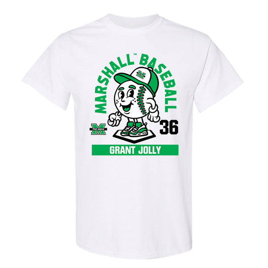 Marshall - NCAA Baseball : Grant Jolly - Fashion Shersey T-Shirt-0