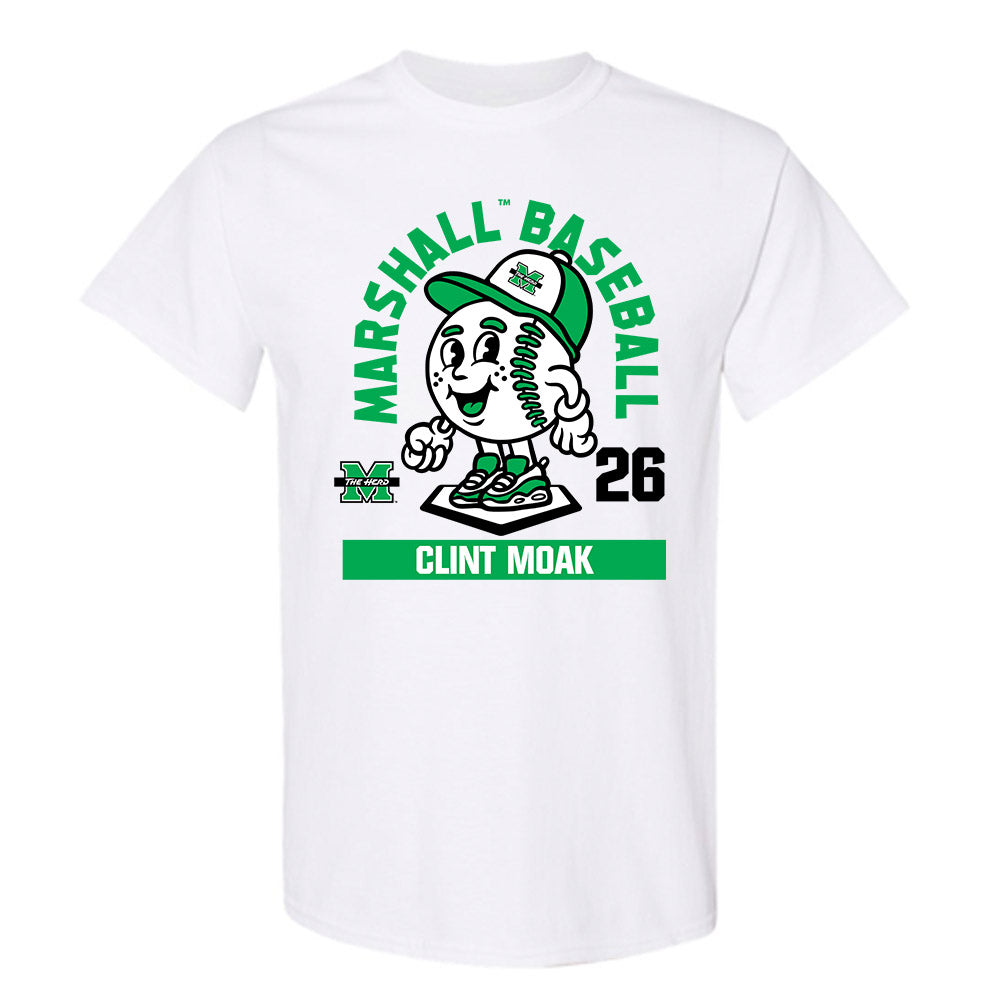 Marshall - NCAA Baseball : Clint Moak - Fashion Shersey T-Shirt