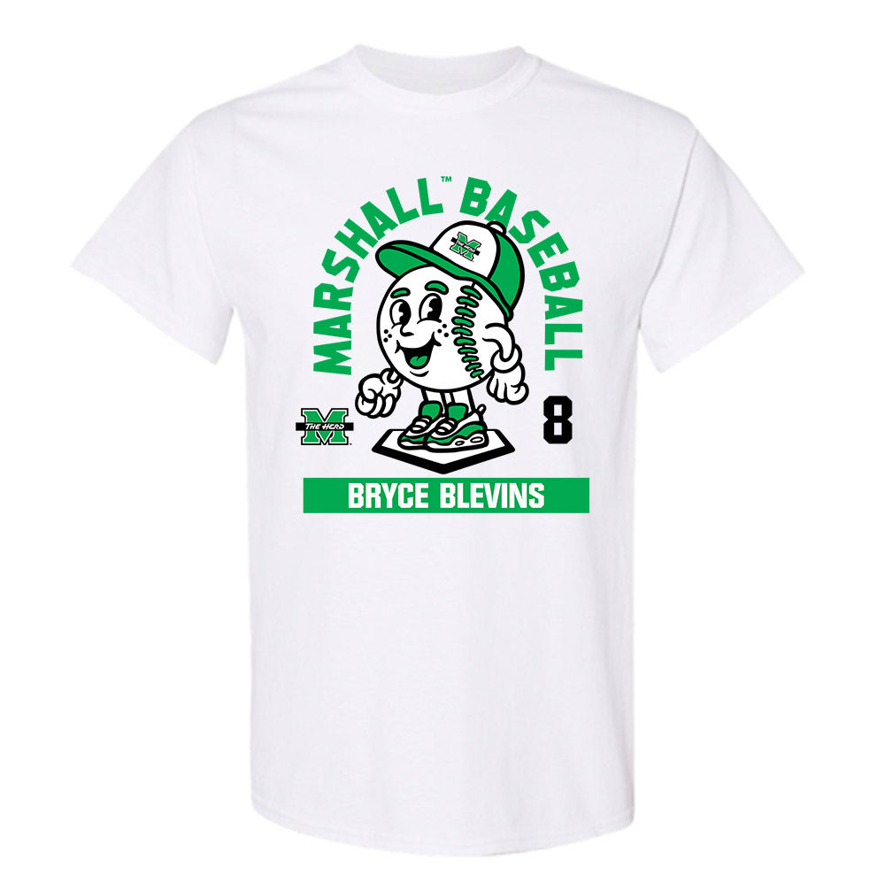 Marshall - NCAA Baseball : Bryce Blevins - Fashion Shersey T-Shirt-0