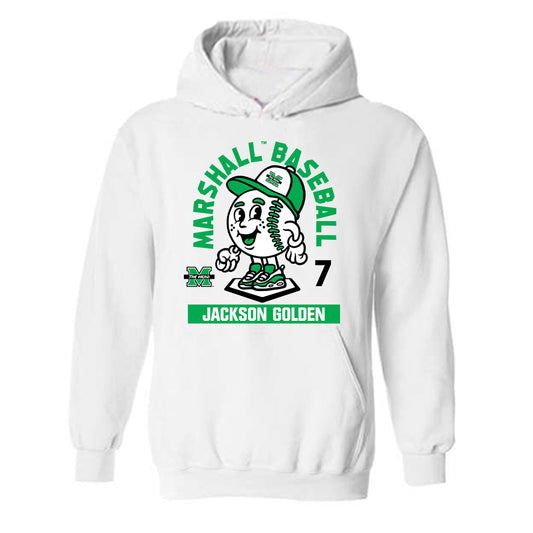 Marshall - NCAA Baseball : Jackson Golden - Fashion Shersey Hooded Sweatshirt