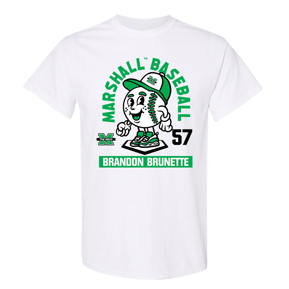 Marshall - NCAA Baseball : Brandon Brunette - Fashion Shersey T-Shirt-0