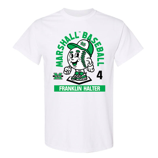 Marshall - NCAA Baseball : Franklin Halter - Fashion Shersey T-Shirt-0