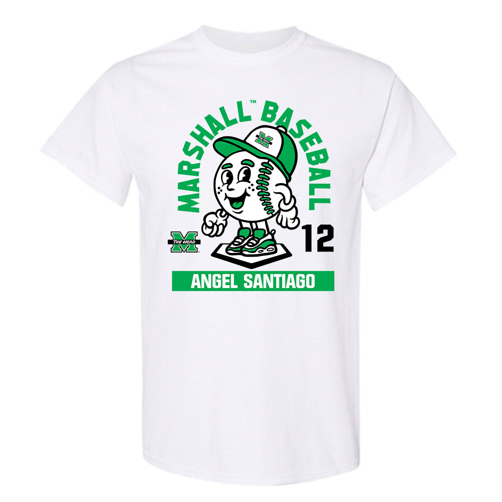 Marshall - NCAA Baseball : Angel Santiago - Fashion Shersey T-Shirt