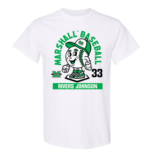 Marshall - NCAA Baseball : Rivers Johnson - Fashion Shersey T-Shirt