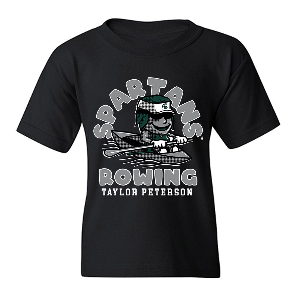 Michigan State - NCAA Women's Rowing : Taylor Peterson - Fashion Shersey Youth T-Shirt-0
