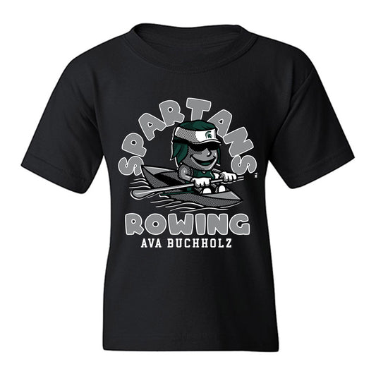 Michigan State - NCAA Women's Rowing : Ava Buchholz - Fashion Shersey Youth T-Shirt-0