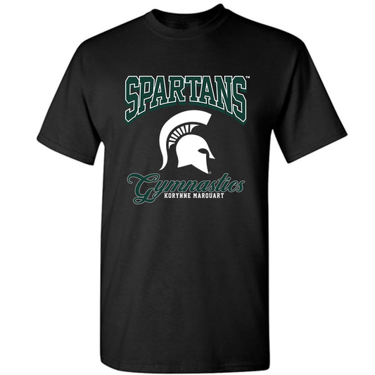 Michigan State - NCAA Women's Gymnastics : Korynne Marquart - Fashion Shersey T-Shirt-0