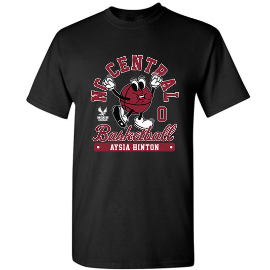 NCCU - NCAA Women's Basketball : Aysia Hinton - T-Shirt-0