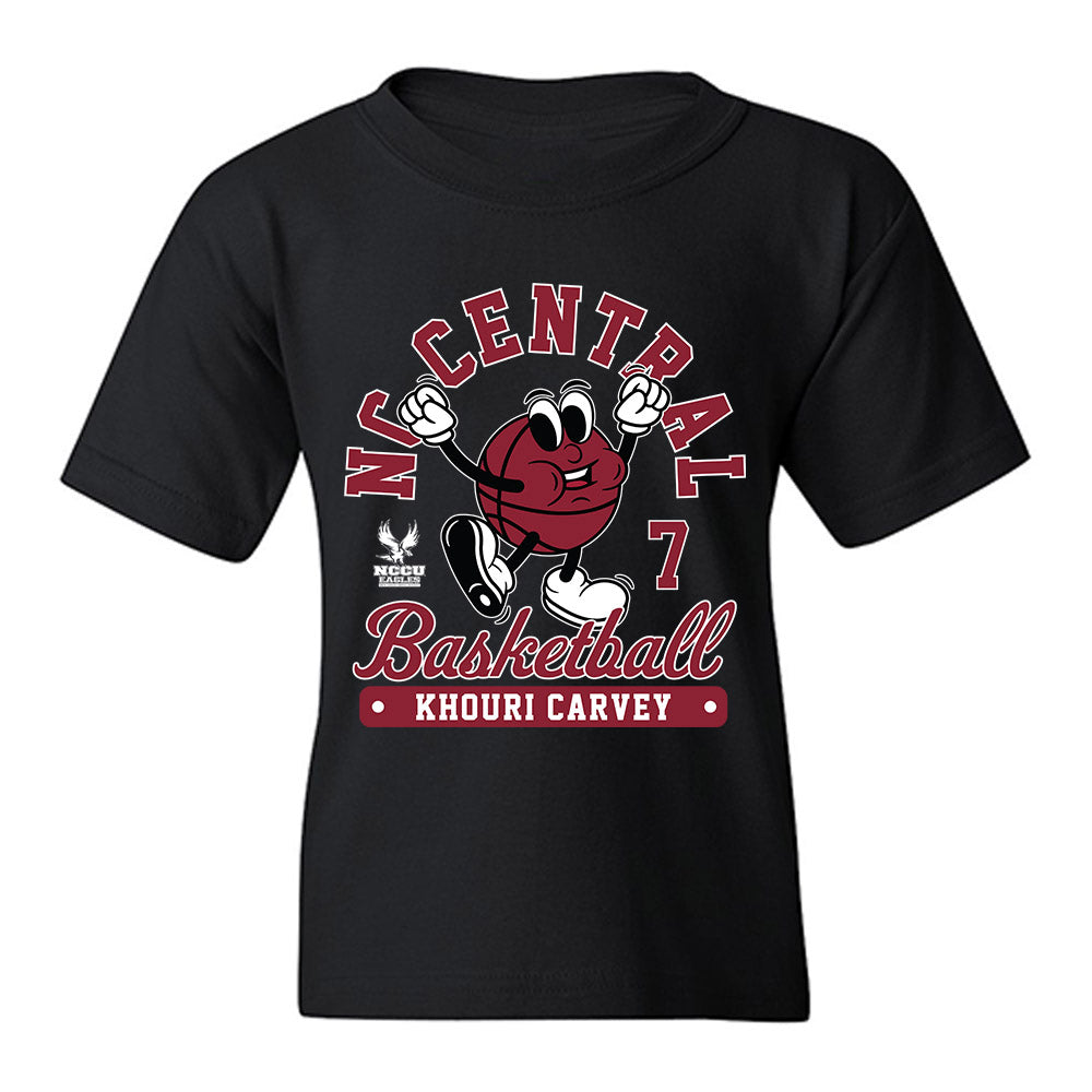 NCCU - NCAA Men's Basketball : Khouri Carvey - Youth T-Shirt-0