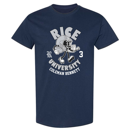 Rice - NCAA Football : Coleman Bennett - Fashion Shersey T-Shirt