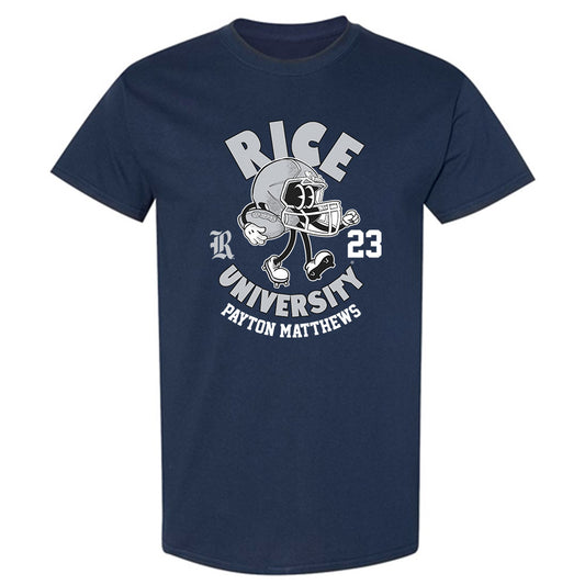 Rice - NCAA Football : Payton Matthews - Fashion Shersey T-Shirt-0