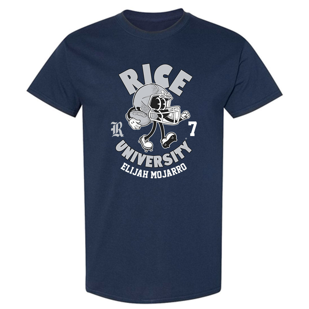 Rice - NCAA Football : Elijah Mojarro - Fashion Shersey T-Shirt-0