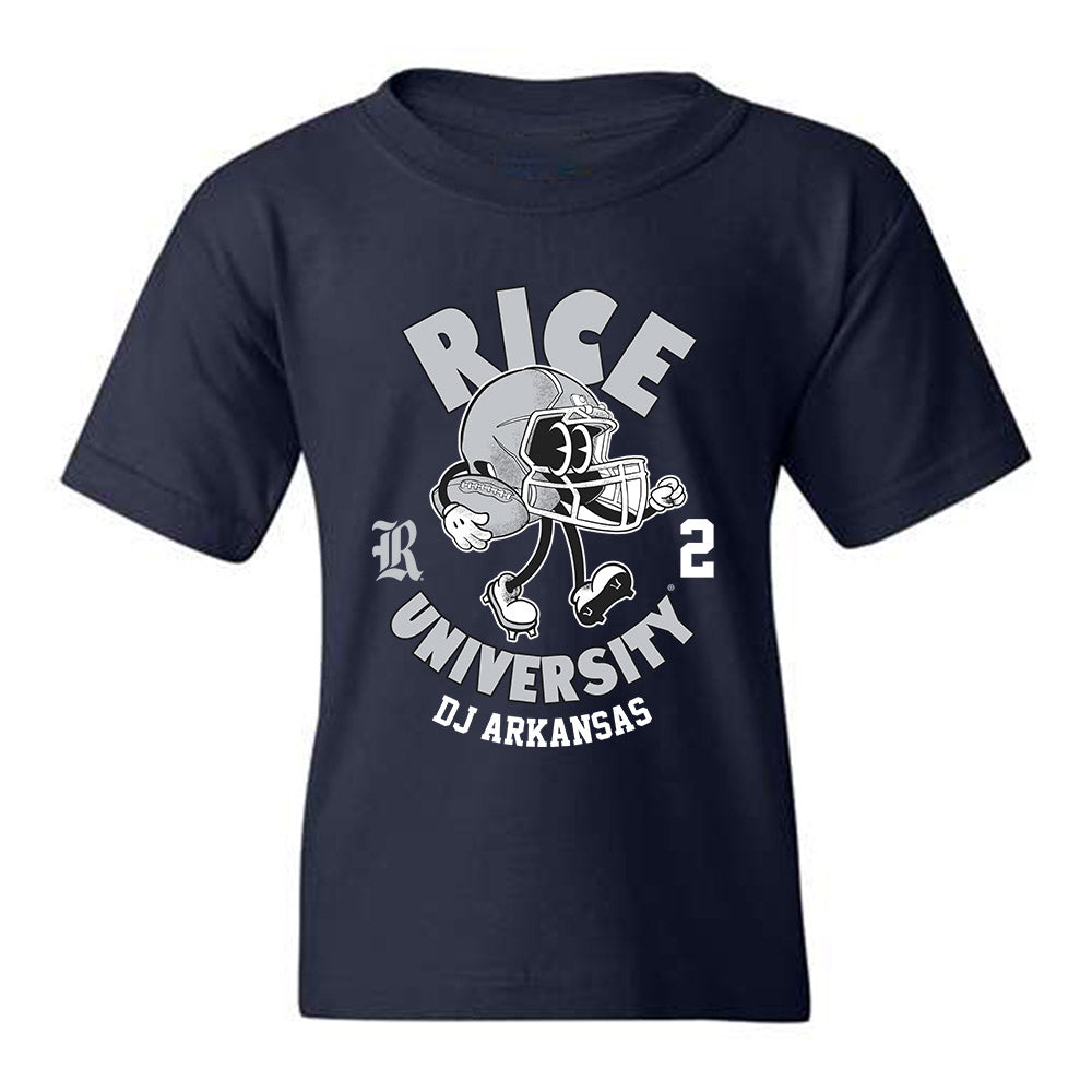 Rice - NCAA Football : DJ Arkansas - Youth T-Shirt