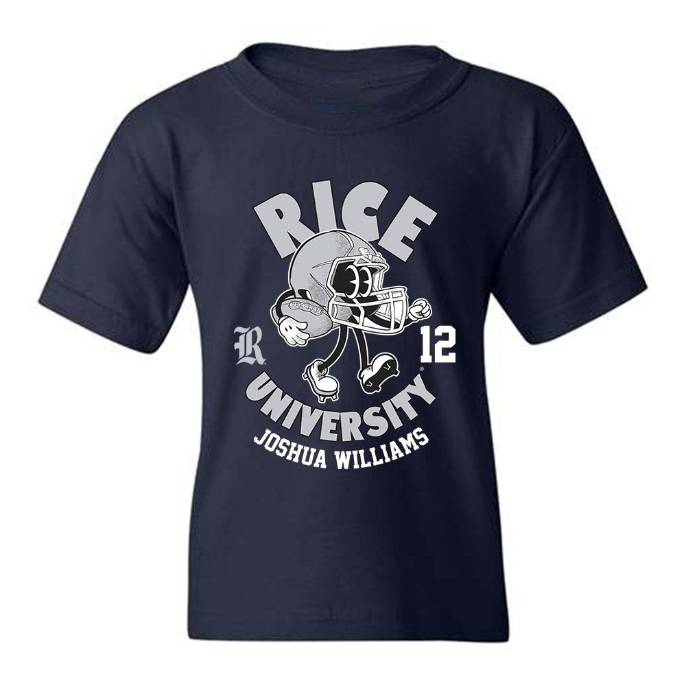 Rice - NCAA Football : Joshua Williams - Fashion Shersey Youth T-Shirt