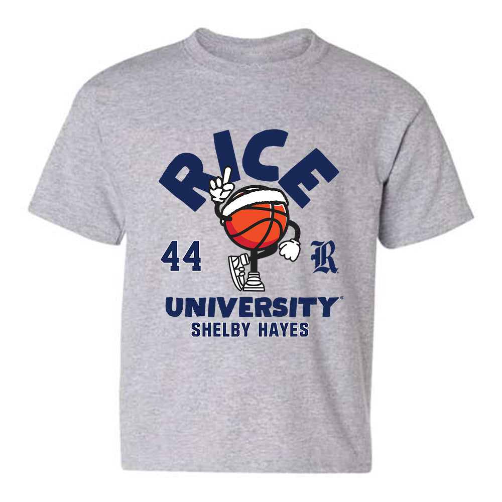 Rice - NCAA Women's Basketball : Shelby Hayes - Fashion Shersey Youth T-Shirt