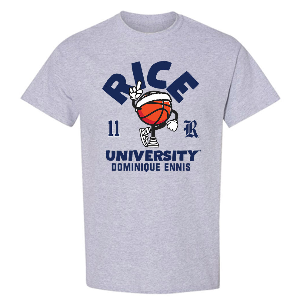 Rice - NCAA Women's Basketball : Dominique Ennis - Fashion Shersey T-Shirt