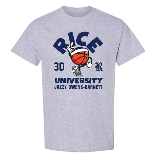 Rice - NCAA Women's Basketball : Jazzy Owens-Barnett - Fashion Shersey T-Shirt