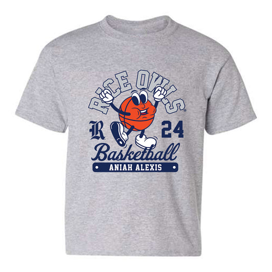 Rice - NCAA Women's Basketball : Aniah Alexis - Fashion Shersey Youth T-Shirt