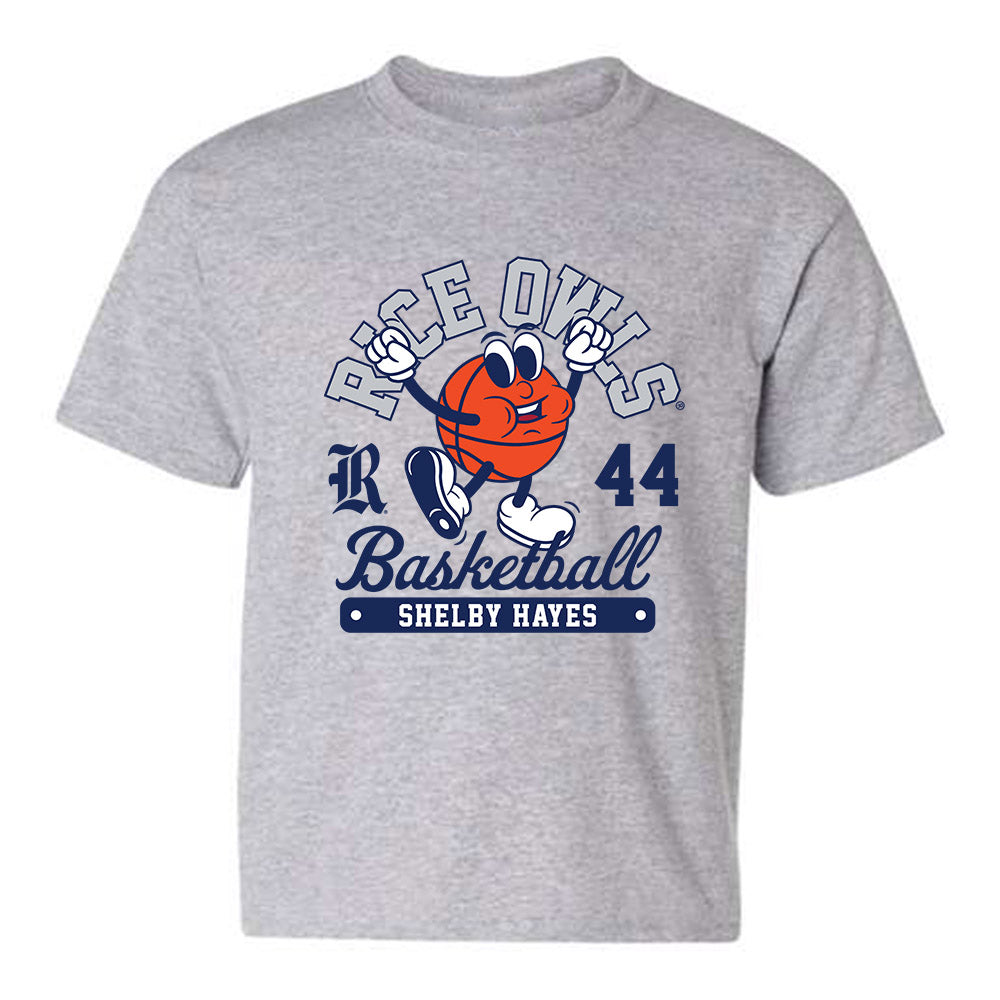 Rice - NCAA Women's Basketball : Shelby Hayes - Fashion Shersey Youth T-Shirt