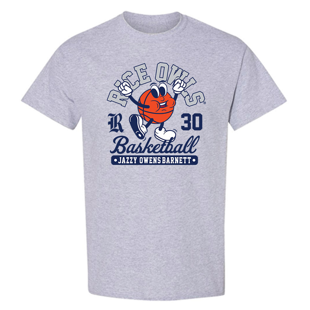 Rice - NCAA Women's Basketball : Jazzy Owens-Barnett - Fashion Shersey T-Shirt