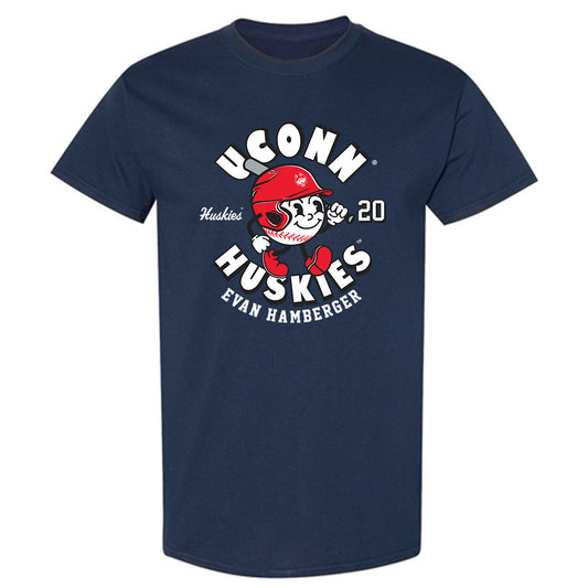 UConn - NCAA Baseball : Evan Hamberger - Fashion Shersey T-Shirt