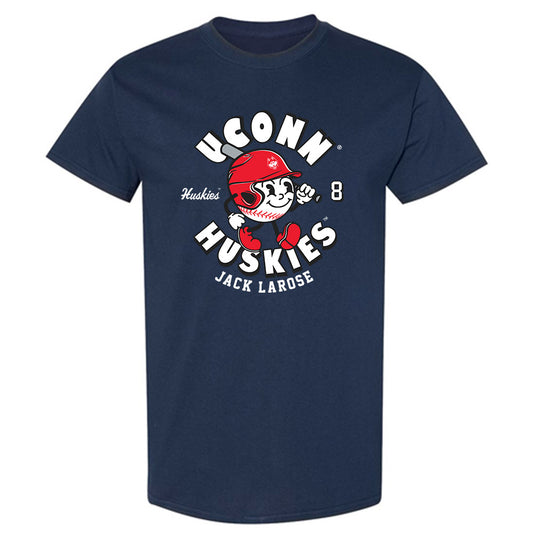 UConn - NCAA Baseball : Jack Larose - Fashion Shersey T-Shirt