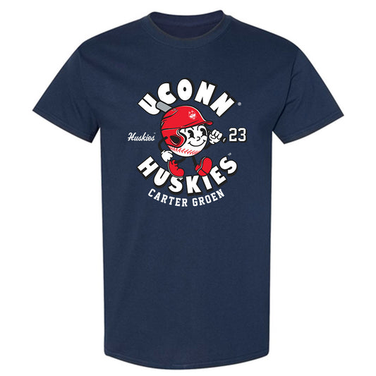 UConn - NCAA Baseball : Carter Groen - Fashion Shersey T-Shirt-0