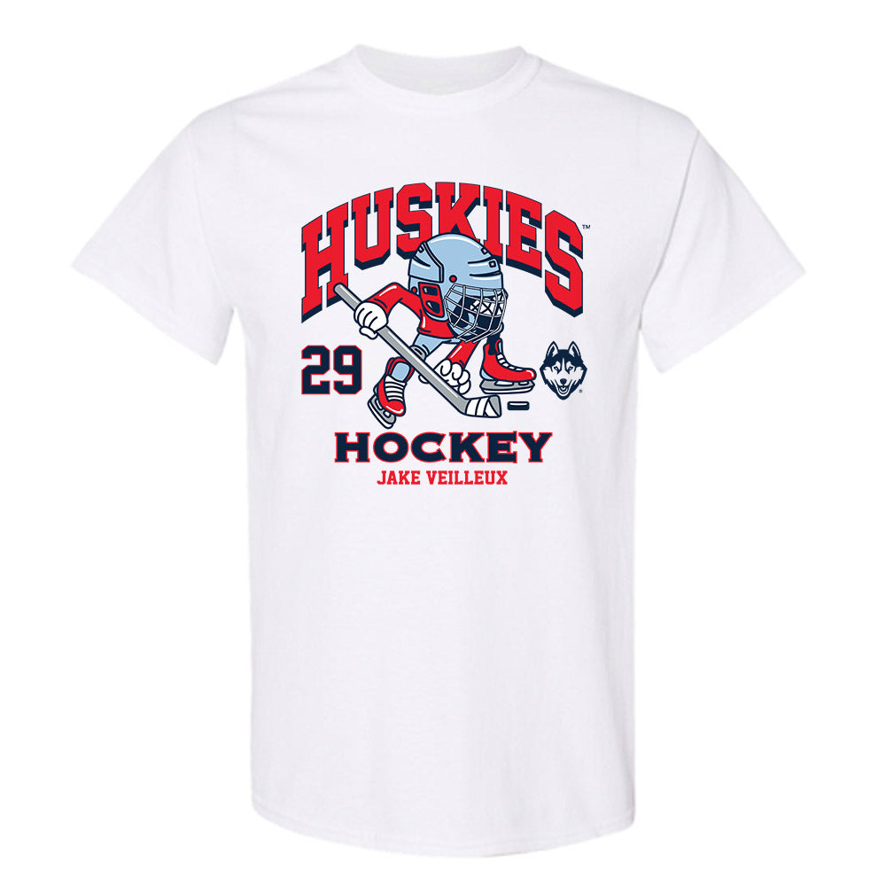 UConn - NCAA Men's Ice Hockey : Jake Veilleux - Fashion Shersey T-Shirt