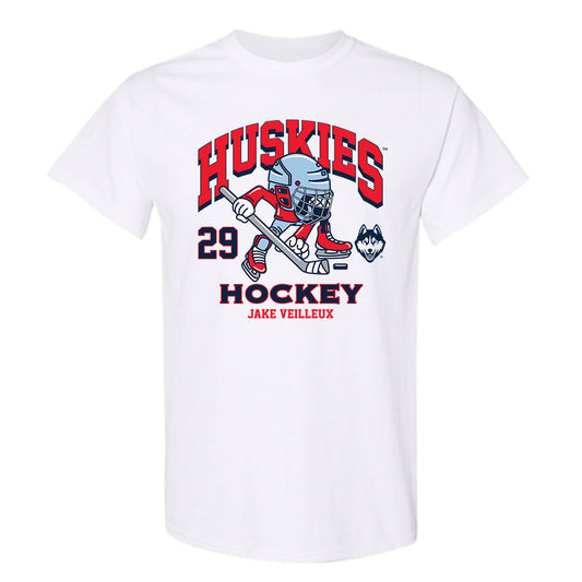 UConn - NCAA Men's Ice Hockey : Jake Veilleux - Fashion Shersey T-Shirt