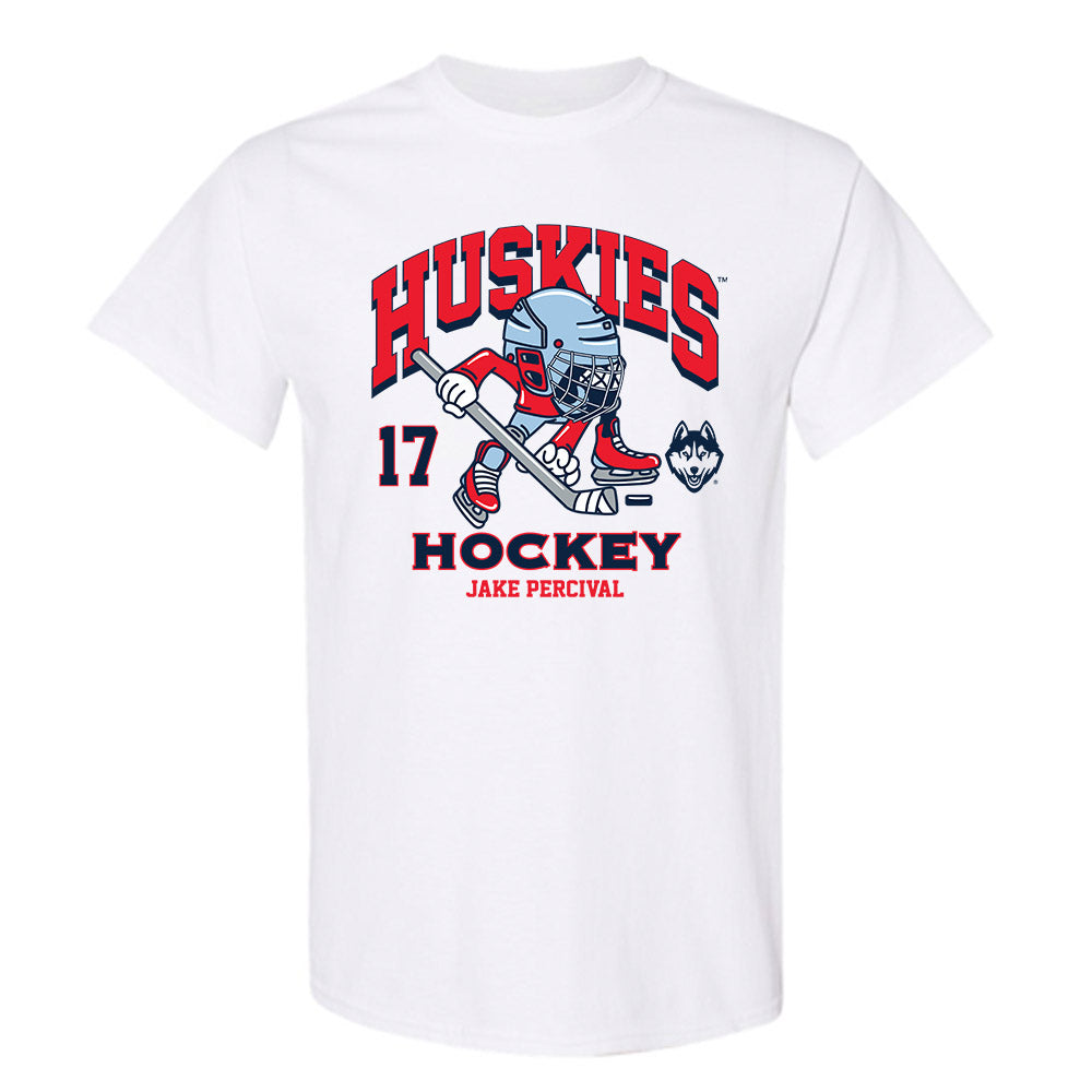 UConn - NCAA Men's Ice Hockey : Jake Percival - Fashion Shersey T-Shirt