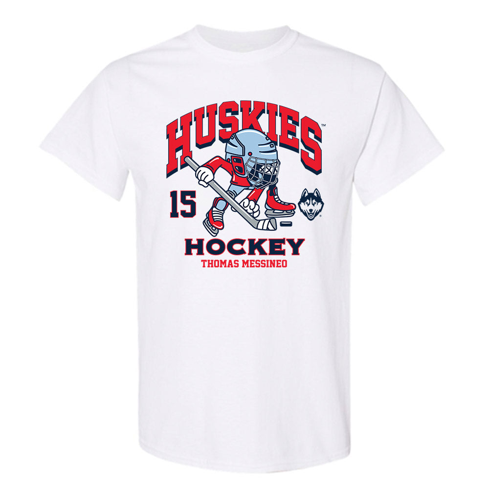 UConn - NCAA Men's Ice Hockey : Thomas Messineo - Fashion Shersey T-Shirt