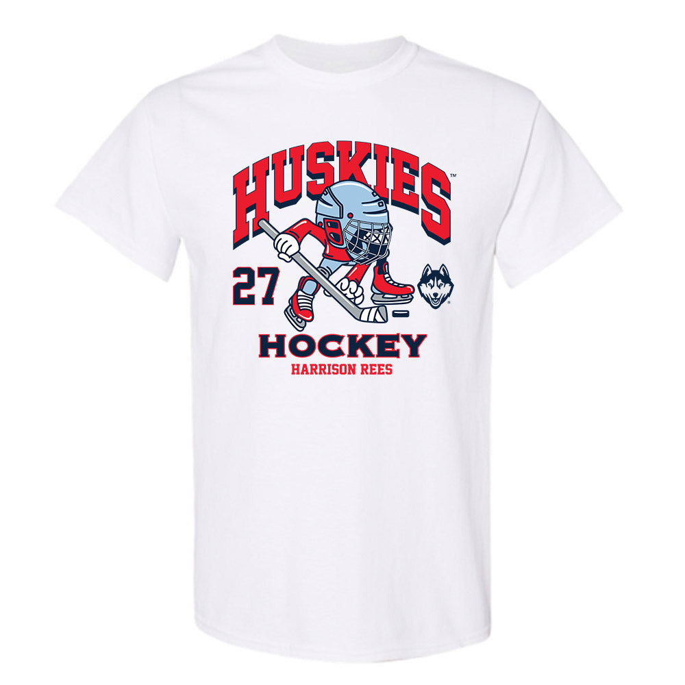 UConn - NCAA Men's Ice Hockey : Harrison Rees - Fashion Shersey T-Shirt