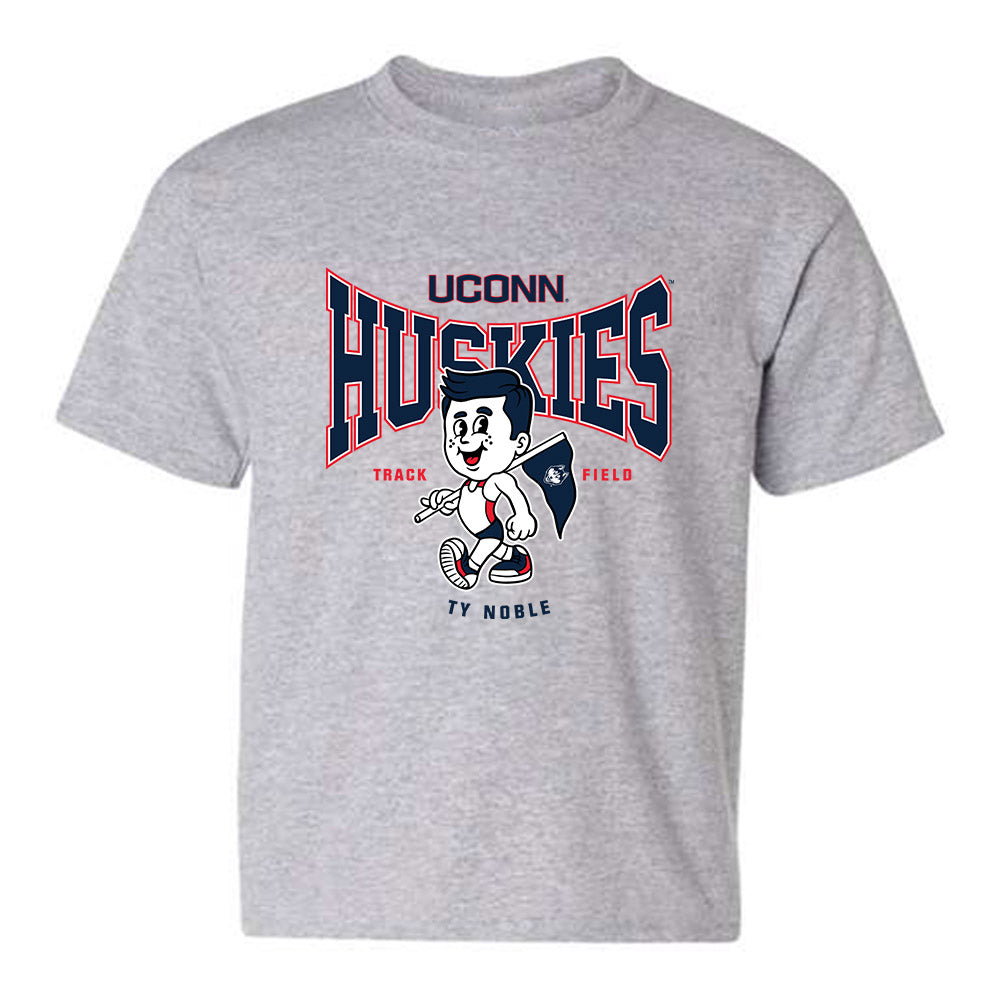 UConn - NCAA Men's Track & Field : Ty Noble - Fashion Shersey Youth T-Shirt