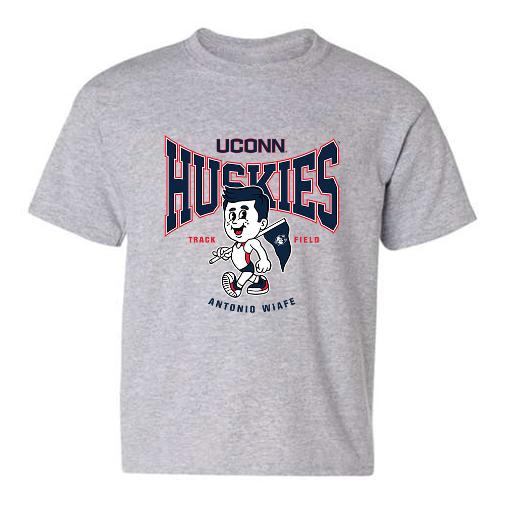 UConn - NCAA Men's Track & Field : Antonio Wiafe - Fashion Shersey Youth T-Shirt