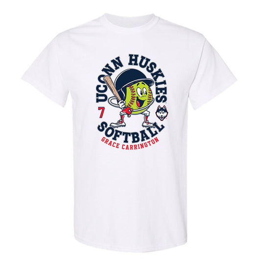 UConn - NCAA Softball : Grace Carrington - Fashion Shersey T-Shirt-0