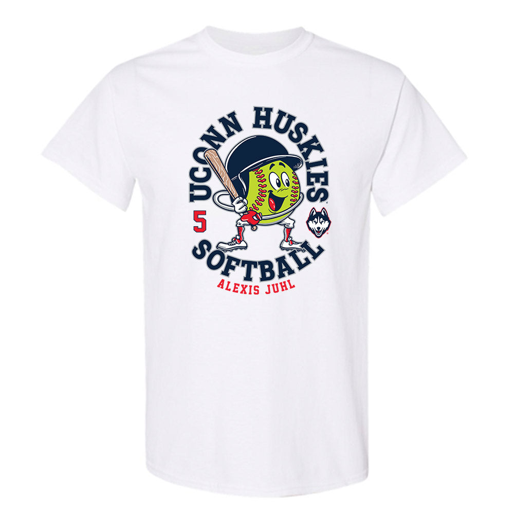 UConn - NCAA Softball : Alexis Juhl - Fashion Shersey T-Shirt-0