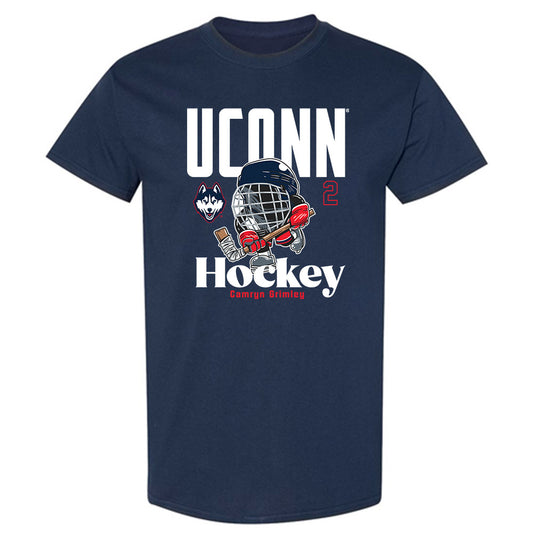 UConn - NCAA Women's Ice Hockey : Camryn Grimley - Fashion Shersey T-Shirt-0
