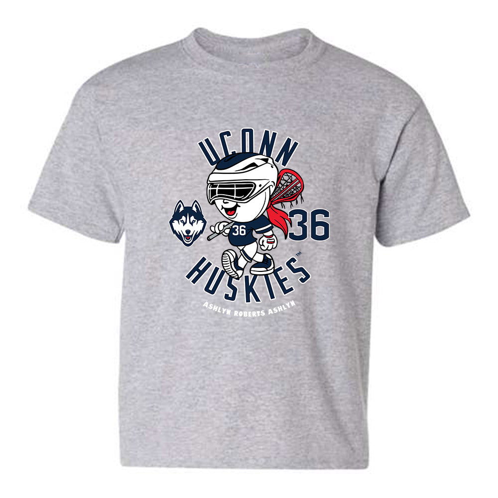 UConn - NCAA Women's Lacrosse : Ashlyn Roberts Ashlyn - Fashion Shersey Youth T-Shirt