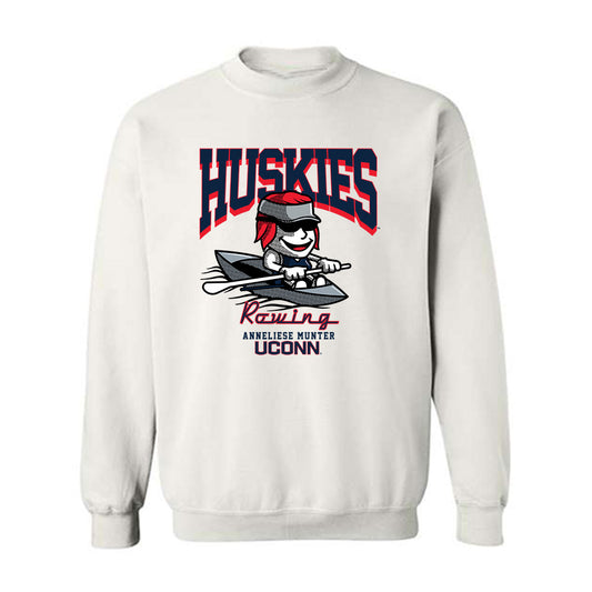 UConn - NCAA Women's Rowing : Anneliese Munter - Fashion Shersey Crewneck Sweatshirt